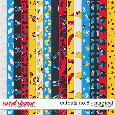 Cut outs No.5 - Magical by WendyP Design