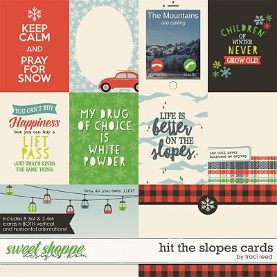 Hit The Slopes Cards by Traci Reed