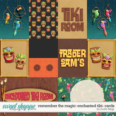 Remember the Magic: ENCHANTED TIKI- CARDS by Studio Flergs
