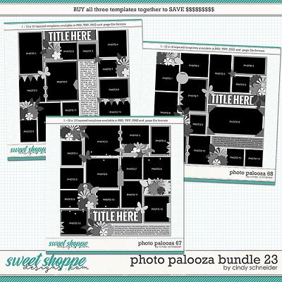 Cindy's Layered Templates - Photo Palooza Bundle 23 by Cindy Schneider