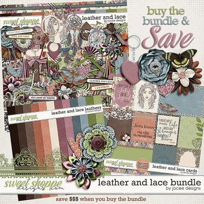 Leather and Lace Bundle by JoCee Designs
