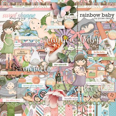 Rainbow Baby by JoCee Designs