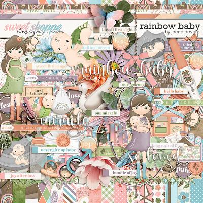 Rainbow Baby by JoCee Designs