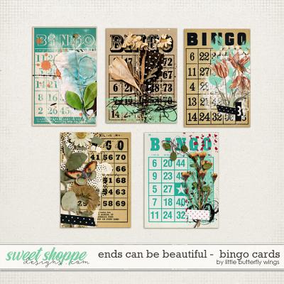 Ends can be beautiful bingo cards by Little Butterfly Wings