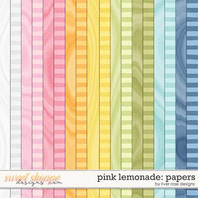 Pink Lemonade: Papers by River Rose Designs