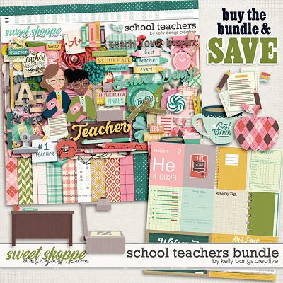 School Teachers Bundle by Kelly Bangs Creative