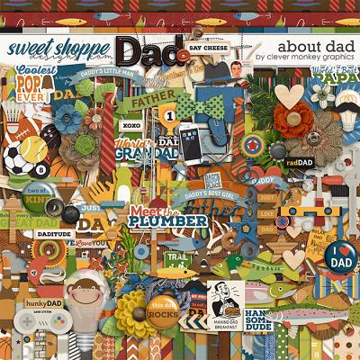 About Dad by Clever Monkey Graphics