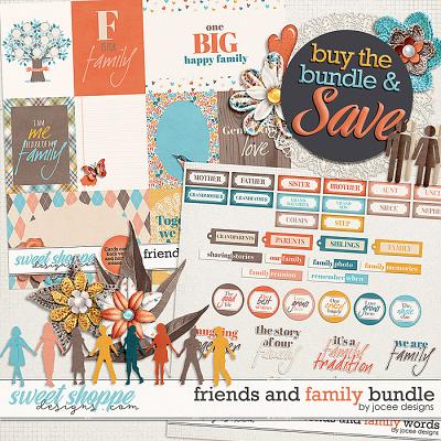 Friends and Family – Family Mini Bundle by JoCee Designs