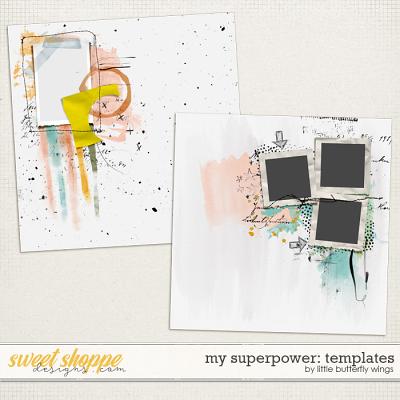 My superpower templates by Little Butterfly Wings