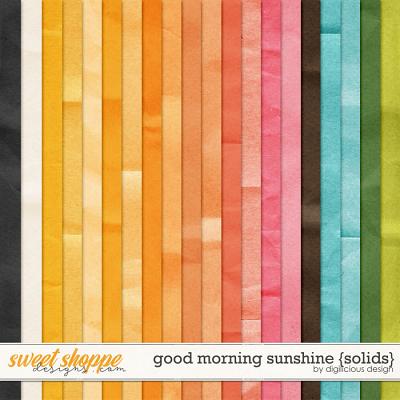 Good Morning Sunshine {Solids} by Digilicious Design