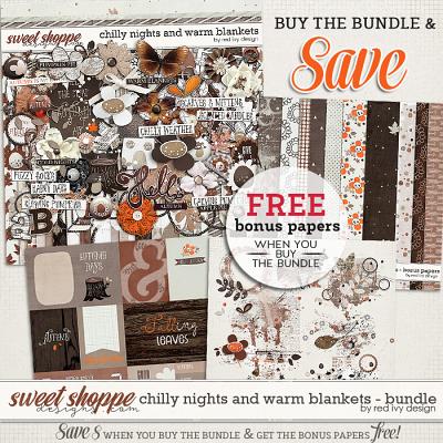 Chilly Nights and Warm Blankets - Bundle by Red Ivy Design