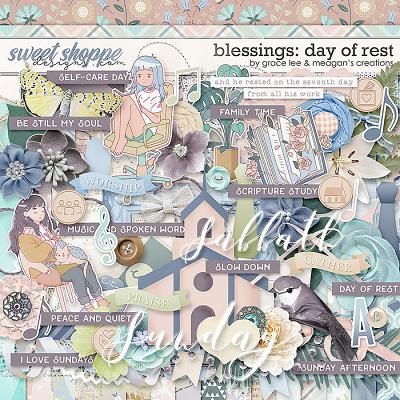 Blessings: Day of Rest by Grace Lee and Meagan's Creations