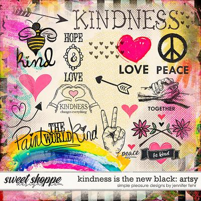 kindness is the new black: artsy pack | Simple Pleasure Designs by Jennifer Fehr