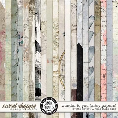 Creative Chronicles: Wander To You Papers by Little Butterfly Wings & Studio Basic