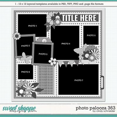 Cindy's Layered Templates - Photo Palooza 363 by Cindy Schneider