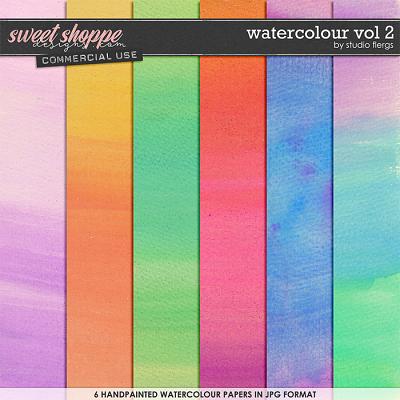 Watercolour VOL 2 by Studio Flergs