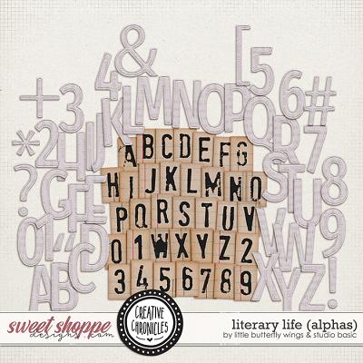 Creative Chronicles: Literary Life Alphas by Little Butterfly Wings & Studio Basic