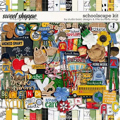 Schoolscape Kit by Studio Basic and Little Butterfly Wings