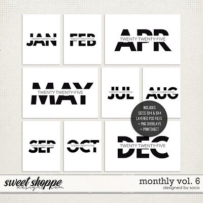 Monthly Vol. 6 | Designed by Soco