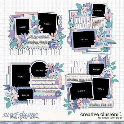 Cindy's Layered Templates - Creative Clusters 1 by Cindy Schneider