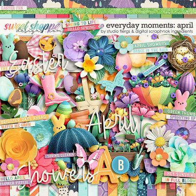 Everyday Moments: April by Studio Flergs & Digital Scrapbook Ingredients