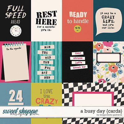 A Busy Day {cards} by Blagovesta Gosheva