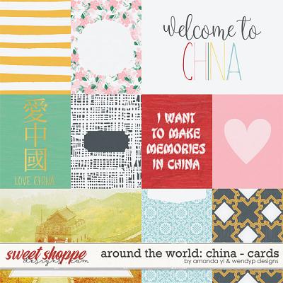 Around the world: China - Cards by Amanda Yi & WendyP Designs