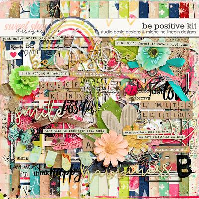Be Positive Kit by Studio Basic and Micheline Lincoln Designs