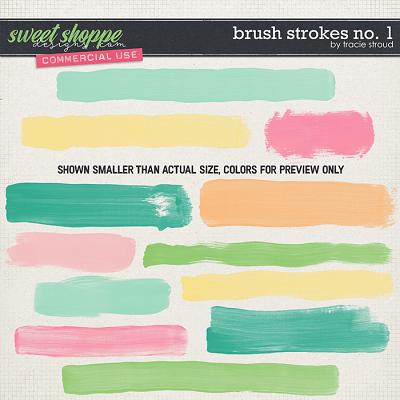 CU Brush Strokes no. 1 by Tracie Stroud