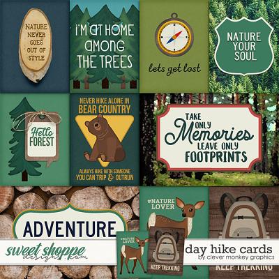 Day Hike Cards by Clever Monkey Graphics 