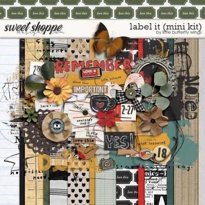 Label it (mini kit) by Little Butterfly Wings