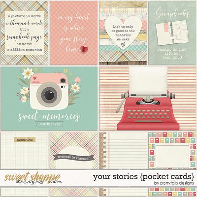 Your Stories Pocket Cards by Ponytails