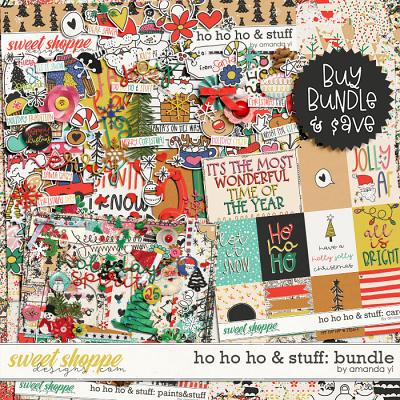 Ho ho ho & stuff: bundle by Amanda Yi