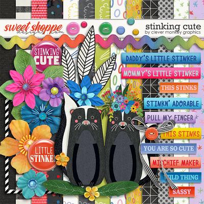 Stinking Cute by Clever Monkey Graphics