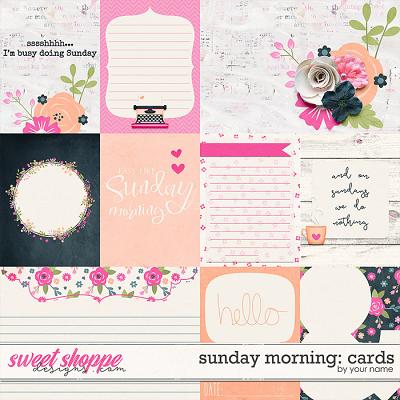 Sunday Morning: Cards by River Rose Designs