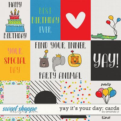 Yay It's Your Day: Cards by Amanda Yi