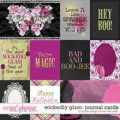 Wickedly Glam Cards by JoCee Designs and The Nifty Pixel