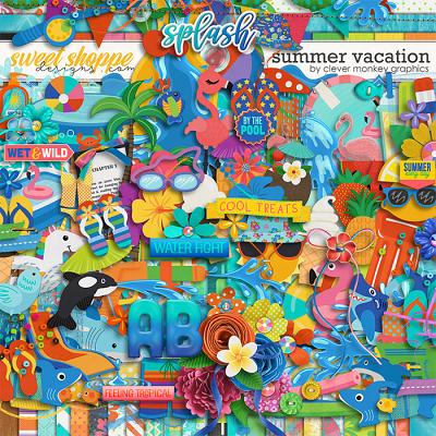 Summer Vacation Kit by Clever Monkey Graphics 