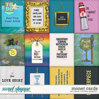 Monet Cards by Clever Monkey Graphics