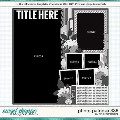 Cindy's Layered Templates - Photo Palooza 336 by Cindy Schneider