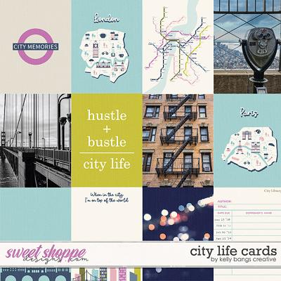 City Life cards by Kelly Bangs Creative