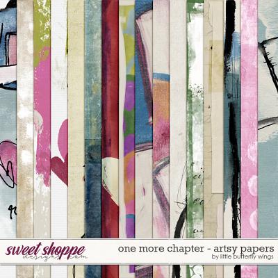 One more chapter - artsy papers by Little Butterfly Wings