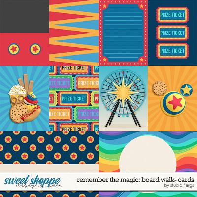 Remember the Magic: BOARD WALK- CARDS by Studio Flergs