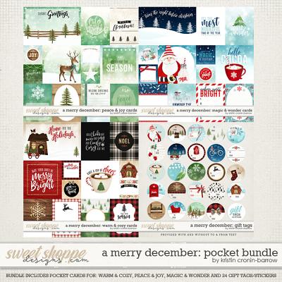 A Merry December: Pocket Bundle by Kristin Cronin-Barrow