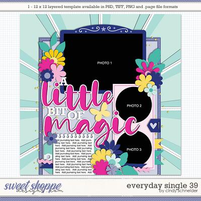 Cindy's Layered Templates - Everyday Single 39 by Cindy Schneider