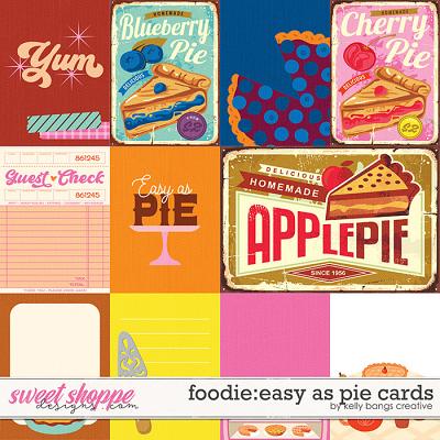 Foodie: Easy as Pie Cards by Kelly Bangs Creative