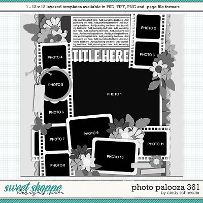 Cindy's Layered Templates - Photo Palooza 361 by Cindy Schneider