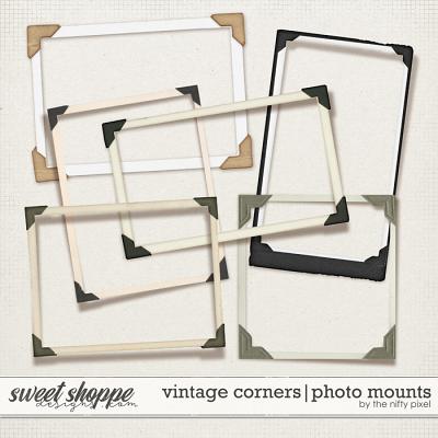 VINTAGE CORNER PHOTO MOUNTS | by The Nifty Pixel