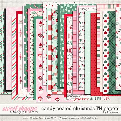 Candy Coated Christmas TN Papers by Traci Reed