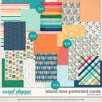 Island Time Patterned Cards by Traci Reed